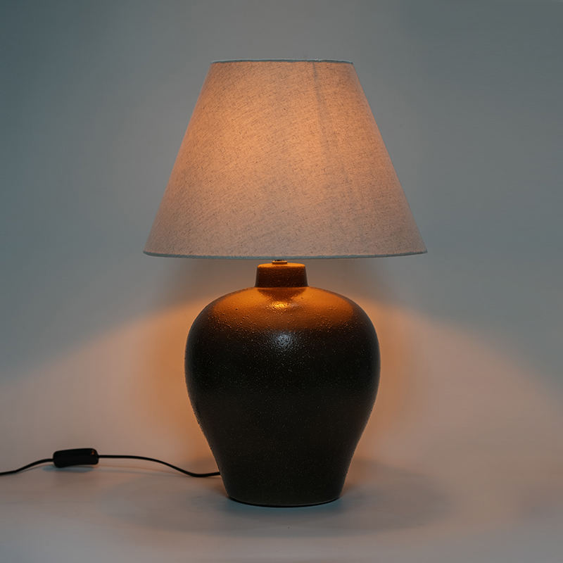 Jar ceirmeach retro lampa boird cois leapa nua stíl na Síne