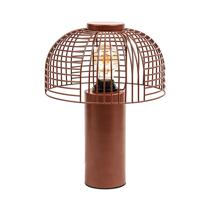 Cage Éan Dubh Lampa Tábla Iarainn Iarainn