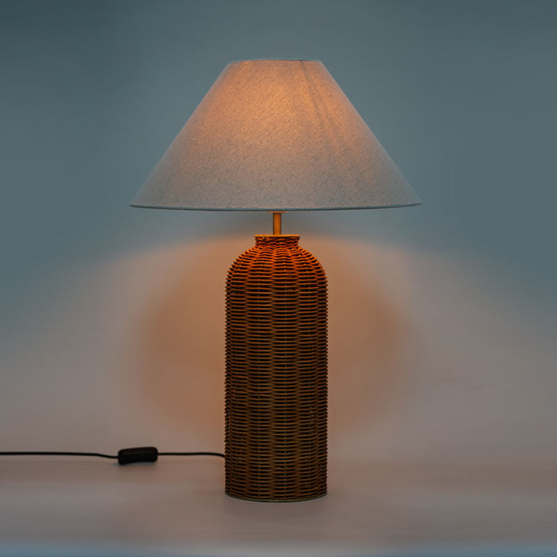 Lampa Tábla Rattan Fite láimhe
